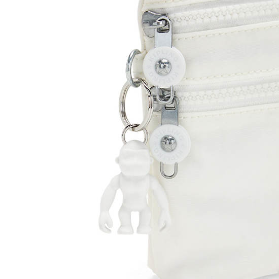 Kipling Alvar Extra Small Mini Tassen Wit | BE 1312SG